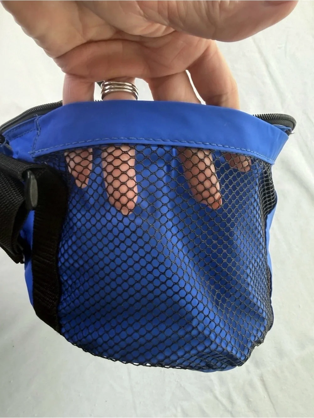 The Original Koozie Boxing Glove Bag and Cooler Backpack Blue